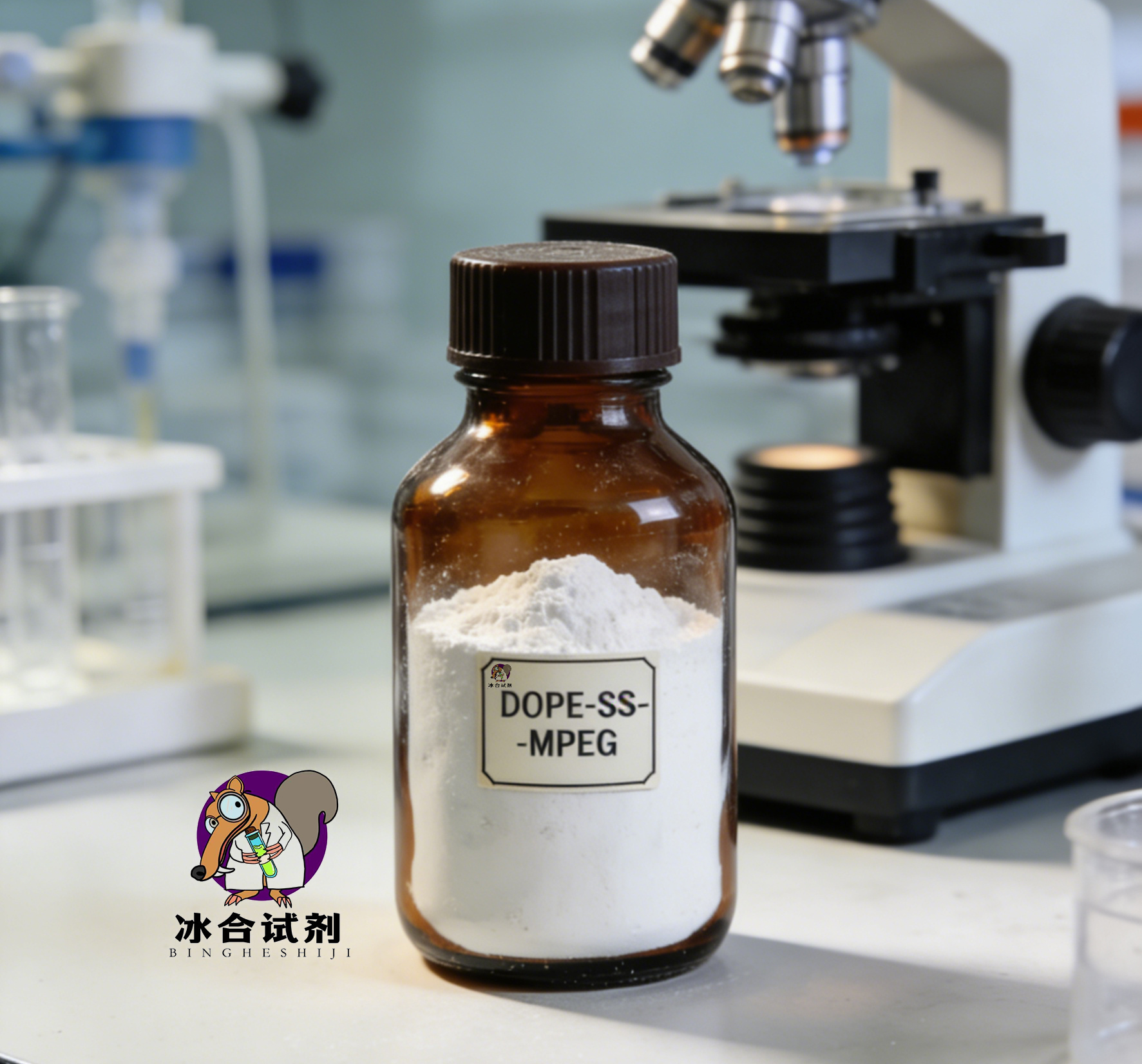 DOPE-SS-MPEG |磷脂-二硫键-甲氧基聚乙二醇|MPEG-SS-DOPE|甲氧基聚乙二醇-二硫键-磷脂|冰合试剂